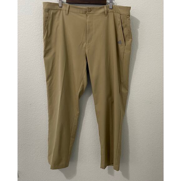 adidas Other - Adidas Khaki Pants Mens Size 40 x  30 Stretch Flat Front Golf Sports NWOT